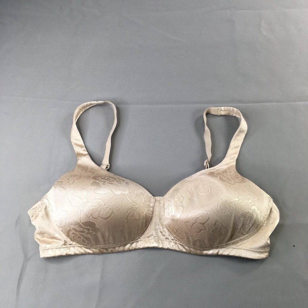 Vanity Fair T Shirt Bra‎ Womens Beige 40C Tan Balconette Normal Adjustable Strap